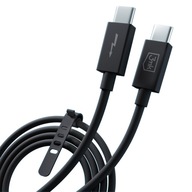 Kábel Thunderbolt 3mk USB-C 8K 60Hz 240W 1m PD 5A