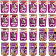 WHISKAS mokré krmivo pre mačky MIX OF TASTE 24x400g