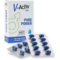 V-ACTIV - TABLETY PRE POTENCIÁLNU SILNÚ EREKCIU 20 ks