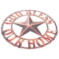 Iron Wall Sculpture Wall Art Star