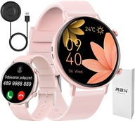 SMARTWATCH Rubicon dámske hodinky PRIJÍMANIE HOVOROV 240x240 MENU PL SMS