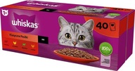 Whiskas klasické jedlá v omáčke pre dospelých 40x85g