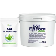 EPSOM SOĽ 5KG + EPSOM SOĽ S ČAJOVÝM OLEJOM