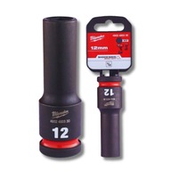 Milwaukee dlhá rázová objímka 1/2" 12 mm SHOCKWAVE