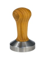 Motta tamper 58,5 mm ploché olivové drevo