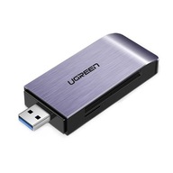 Ugreen čítačka kariet SD / micro SD / CF / MS pre USB 3.0 šedá