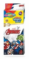 TEMPERA FARBY 12 FARIEB V TUBÁCH 12 ML AVENGERS COLORINO KIDS 91451