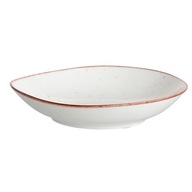 Hlboký porcelánový tanier Bio Sand, 19,5 cm