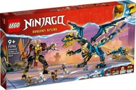 LEGO NINJAGO Elemental Dragon verzus Mech 71796