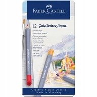 Vodové ceruzky FABER CASTELL Goldfaber Aqua 12k