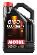 MOTUL OIL 5W30 5L 8100 ECO CLEAN+ C1 / NÍZKE SAPS / WSS M2C 934B /