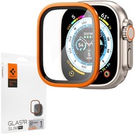 Oranžové tvrdené sklo SPIGEN pre Apple Watch Ultra