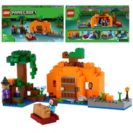 LEGO Minecraft 21248 Tekvicová farma Stevov dom Čarodejnica Loď Tekvicové pole