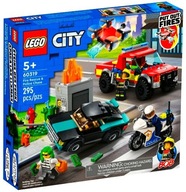 LEGO CITY - HASIČSKÁ ZÁCHRANA & POLICAJTA Č. 60319