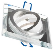 Halogénové sklenené stropné svietidlo pohyblivé pre LED