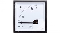 Analógový doskový ampérmeter 0-25A 72x72mm IP50