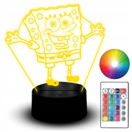 LED LAMPA SPONGEBOB SQUARE NOHAVICE MASKOT POSTAVKA PS4 3D POSTAVKY NÁZOV