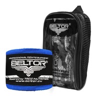 BELTOR BOTTON BOXING WRAPS 3 M MODRÁ SADA 2 BOXOV