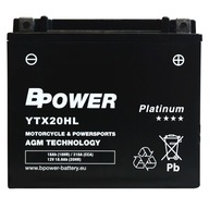 BPower Platinum AGM YTX20L-BS 12V 18Ah 270A ETX20L