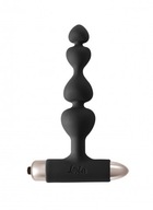 Vibračný masážny prístroj na prostatu Lola Toys čierny