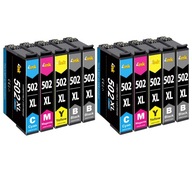 10x 502 XL ATRAMENT PRE TLAČIAREŇ EPSON XP-5150 XP-5155