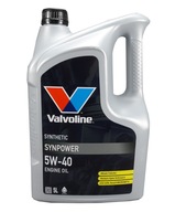 VALVOLINE SYNPOWER MOTOROVÝ OLEJ 5W40 5L