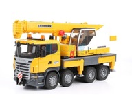 BRUDER 03570 SCANIA Liebherr žeriavová hračka OBROVSKÁ