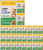 Purina Cat Chow Sterilizovaná kuracia omáčka 26x85g