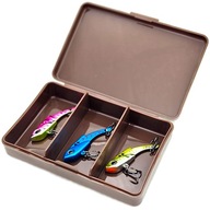 Cicadas ETUSO Arrow Spinners Set Box 3ks 5cm 7g Rybárske návnady