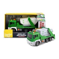 CITY CAR Smetiarske auto s kontajnerom FUNNY TOYS F