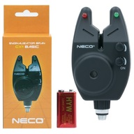 NECO BASE CX1 BITE ALARM S 9V BATÉRIOU POGUMOVANÝM ABS PRYZOM