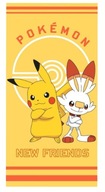 Carbotex POKEMON plážová osuška 70x140 Pikachu PIKA3230678-R