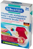 DR. Beckmann pracie obrúsky 3v1 Color Dirt 24