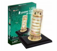 3D led puzzle Šikmá veža v Pise L502h