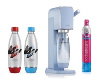 SodaStream ART BLUE saturátor + 2x POISTKOVÁ FĽAŠA 1L