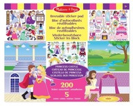 Opätovne POUŽITEĽNÉ NÁLEPKY PRINCEZNY MELISSA&DOUG 14306