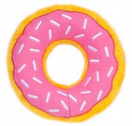 ZippyPaws plyšová hračka pre psa jahodový donut 18 cm