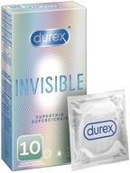 Durex INVISIBLE Superthin SUPER THIN 10 ks.