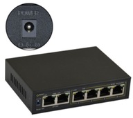 Switch PoE Pulsar S64WP 6xLAN, 4xPoE, bez zdroja