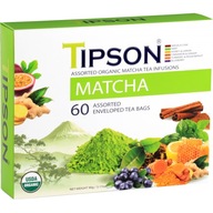 Zelený čaj BIO Tipson Matcha Assorted 60x1,5g