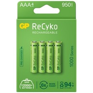 Batéria AAA / R03 GP ReCyko 1000 Series 950mAh -4ks