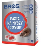 Bros jedovatá pasta pre MYŠI, POKRKANY, 1kg