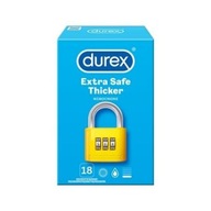 DUREX Extra bezpečné kondómy, 18 kusov