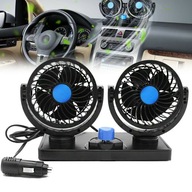 VÝKONNÝ VENTILÁTOR AUTO VENTILÁTOR DVOJITÝ 12V