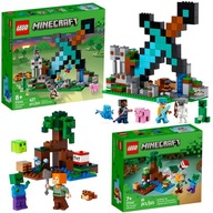 LEGO MINECRAFT MEČ Bašta s mečom 21244 + dobrodružstvo s mokrinami 21240