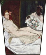 Obrazovka Olimpia Édouard Manet