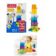 Smily Play Tower s loptičkami 65 cm Pyramída