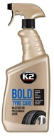 K2 BOLD Black leští a ošetruje pneumatiky