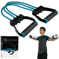 AVENTO nastaviteľný gumový expander na fitness cvičenie pilates, 8-24 kg