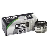 Batéria Maxell 377 SR626SW 626 strieborná - 100 ks